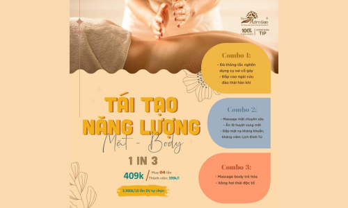 Tái Tạo Năng Lượng Mặt - Body Thành Viên Chỉ 399K